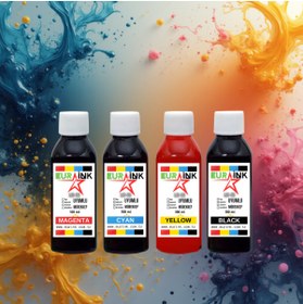 Resim Eurink Brother DCP-T700W Yazıcı Uyumlu Mürekkep Cyan 100 ml 