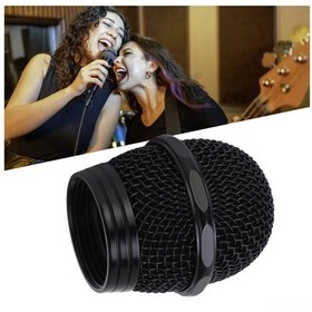 Resim Xindoker Mikrofon Kafası Korumalı Ağı: Paslanmaz Çelik, Rüzgar Ve Nefes Sesini Azaltır, U1000 Modeli Siyah Diğer 