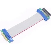 Resim Detay Kablo Pcı-E X4 To Pcı-E X4 Uzatma Kablosu Riser-Extender 