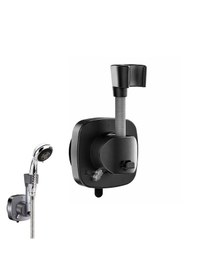 Resim Microcase Vakumla Yapışan Duş Başlığı Tutucu Duş Askısı Al5445 Gri 