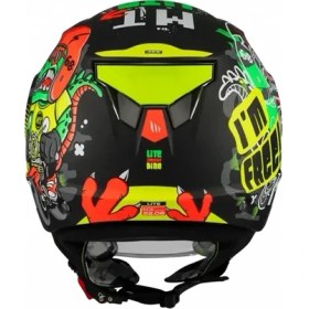 Resim mt Helmets Young Lite Dino A1 Çocuk Kaskı 