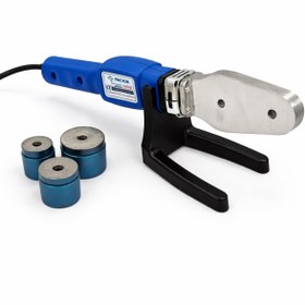 Resim Badem10 Mini PPRC Boru Kaynak Makinesi Seti 500 Watt 20 25 32 mm Pafta Uçlu Makaslı Metal Taşıma Çantası 