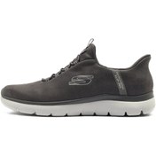 Resim Skechers Summits-Korlo Memory Foam Mens Sneaker Hafızalı Taban Lastik Bağcıklı Erkek Günlük Spor Aya 