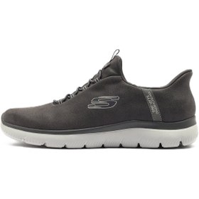 Resim Skechers Summits-Korlo Memory Foam Mens Sneaker Hafızalı Taban Lastik Bağcıklı Erkek Günlük Spor Aya 