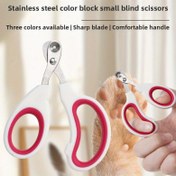 Resim Kedi ve köpek tırnak kesme aletleri, evcil hayvan malzemeleri, paslanmaz çelik malzeme, yaralanmayı önleyici sabit tutma, kedi özel tırnak makası, yavru kedi tırnak makası, küçük köpek tırnak makası, küçük hayvan tırnak makası 