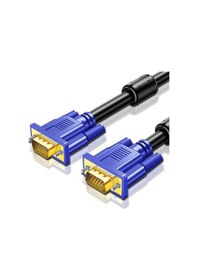 Resim vga gold kablo vga 15 pin erkek erkek gold görüntü kablosu 50 metre 