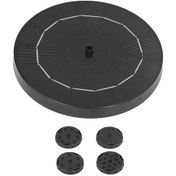 Resim Hangfox Güneş Enerjili Sünger Makyası - 2.5w 7v Abs Malzeme, Tıkanma Engelleme Filtre, Çeşitli Başlıklı, Havuz Ve Bahçe Dekorasyonu Model 675 