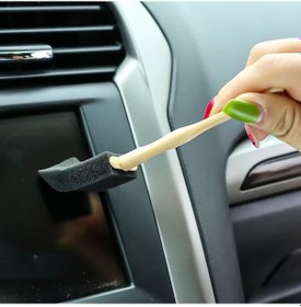Resim Bucuks 5'li Araba Havalandırma Temizleme Fırçaları Klima Çıkışları,toz Alma&otomobil İçi Detaylı Mini Temizlik Aparatları 