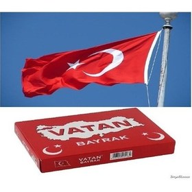 Resim Türk Bayrağı 40 60CM &100 Polyester 