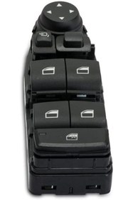 Resim Enva Bmw X6 Sol Cam Açma Düğmesi Anahtarı 2015-2016 Katlanır Aynalı 