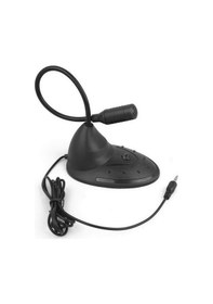 Resim Masaüstü Mikrofon Stantlı 3.5 MM Jack Youtuber Karaoke 