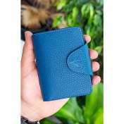 Resim Garbalia Luzern Hakiki Deri Ek Kartlıklı Unisex Cüzdan 
