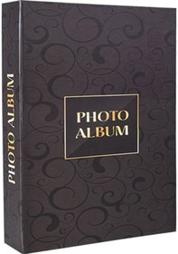 Resim Rabsev RS306 Fotoğraf Albümü 10x15cm 200 Fotoğraf Kapasiteli Retro Desenli Lüks Albüm 