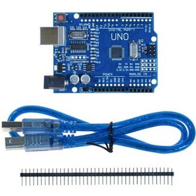 Resim Arduıno Uno R3 Smd Klon Ch340 Chip Usb Kablo Dahil 