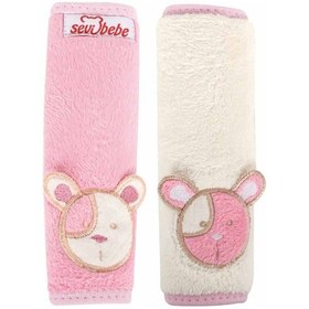 Resim Sevi Bebe Oto Koltuğu Kemer Kılıfı Pembe 