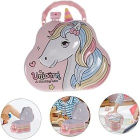 Resim Teneke Para Kumbarası Sevimli Kutu Ve Kız Odası Tutucu Renk 