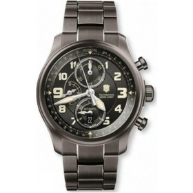 Resim Victorinox Swiss Army 241460 Infantry Vintage Chrono Mechanical S Gri 