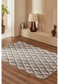 Resim Kaşmir Halı 7/24 Iskandinav Henrik 120X180 CM Salon Mutfak Halısı Yolluk Kilim 