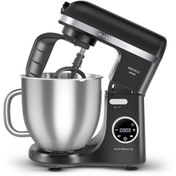 Resim Karaca Mastermaid Chef Ultra D2000W Dijital Ekranlı Hamur Yoğurma Makinesi Matte Black 7L 