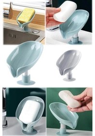 Resim Lavabo Kenarı Sabunluk Vantuzlu Su Giderli 