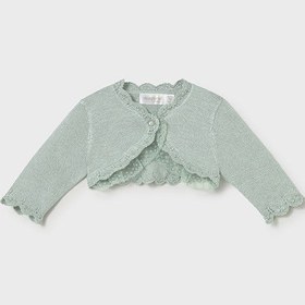 Resim Mayoral Yazlık Kız Bebek Örme Bolero Ceket Yeşil - Yeşil / 18 Ay 