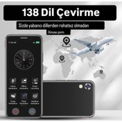 Resim BAUWELT Üst Düzey İş Tercümanı WiFi Gerektirmez ChatGPT Ses Resim Çevirme Özelliği 138+ Dil Çeviri Cihazı 