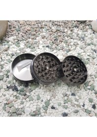 Resim Gri 55 MM Grinder Alloy Herbal Öğütücüsü Parçalayıcı Rb88gr 