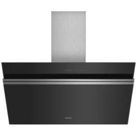 Resim Siemens Duvar Tipi Davlumbaz 90 Cm Siyah Cam Yüzey Lc91kww60 