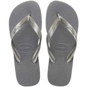 Resim Havaianas Hav. Top Tıras Steel Grey Kadın Terlik Gümüş 