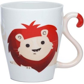 Resim Aslan Kral Porselen Kupa Bardak Diğer 