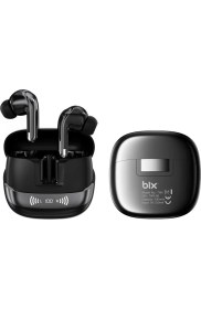 Resim Bix Twx Soundcraft Anc Enc Gürültü Engelleme Özellikli Dijital LED Ekranlı Bluetooth 5.4 Tws Kablosuz Kulak Içi Kulaklık 