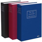 Resim Insafe ISC802B Büyük Boy Kitap Şeklinde Gizli Kasa - Para Saklama Kasası - Siyah 