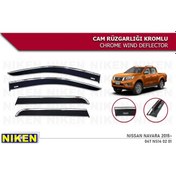 Resim Nissan Navara Kromlu Cam Rüzgarlığı 2015+2022 Niken Marka 