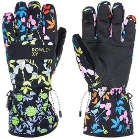 Resim Roxy X Rowley Gore-Tex Kadın Siyah Kayak/Snowboard Eldiveni 