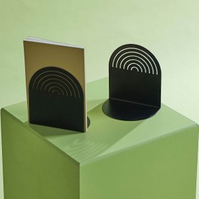 Resim Sunrise Kitap Tutucu 2'li Set - Siyah 