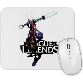 Resim Baskı Dükkanı Ekko League Of Legends Mouse Pad 