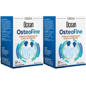 Resim Ocean Osteofine Takviye Edici Gıda 60 Tablet 2'li Paket 