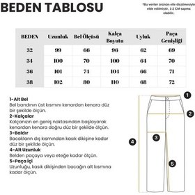Resim Kadın Denim Pantolon Koyu Mavi Mavi 