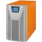 Resim MAKELSAN 3KVA PowerPACK SE ONLINE 1/1F LCD EKRAN TOWER UPS 6x 12v 7amper 