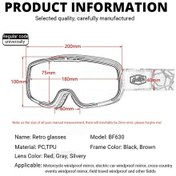 Resim Bollfo Bf630-03 Dış Mekan Aktiviteleri Ve Motosiklet İçin Koruyucu Gözlük 