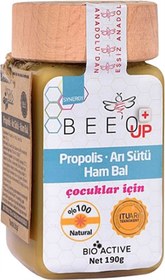 Resim Bee'o Up Propolis Arı Sütü Ham Bal Çocuklar için 190 gr 