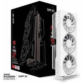 Resim XFX Swift RX 9060 XT OC White 16GB GDDR6 128Bit DX12 AMD Ekran Kartı 