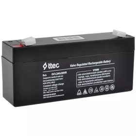 Resim Ttec 6V 3.2Ah Bakımsız Kuru Akü 