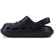 Resim Kiko Kids Eva Plaj Havuz Okul Kreş Çocuk Terlik Twg 755 Siyah 