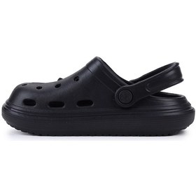 Resim Kiko Kids Eva Plaj Havuz Okul Kreş Çocuk Terlik Twg 755 Siyah 