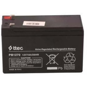 Resim Ttec 12 Volt 7 Amper Pilsan Snappy Akülü Araba Çocuk Oyuncak Araba Aküsü 12v 7ah 