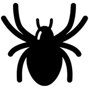 Resim mabencem Sevimli Örümcek Sticker 20 X 20 Cm 