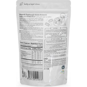 Resim OG natural Organik Bebek Bisküvisi 300 G +6 Ay 