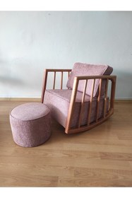 Resim NOSSO HOME Emzirme Koltuğu Tv Koltuğu Sallanan Koltuk ( Mamma Somon ) 