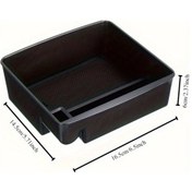 Resim Xuweiwei Toyota Land Cruiser Prado Lc150 Lexus Gx400 Gx460 Gx470 Konsol Organizer Siyah 